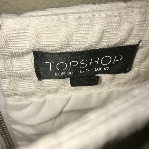 Topshop White Skirt - Picture 5 of 5